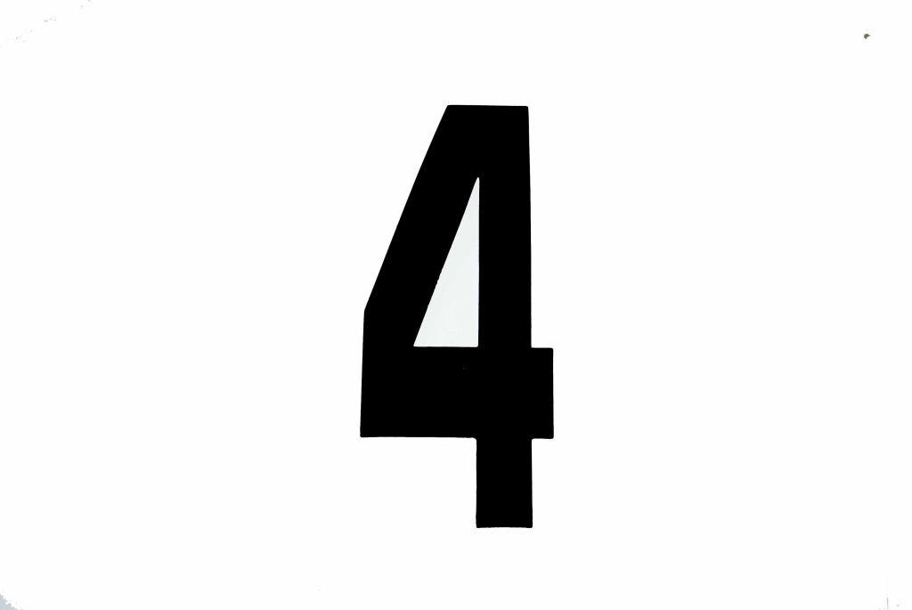 4 BLACK 8No.20cm. EACH image 1