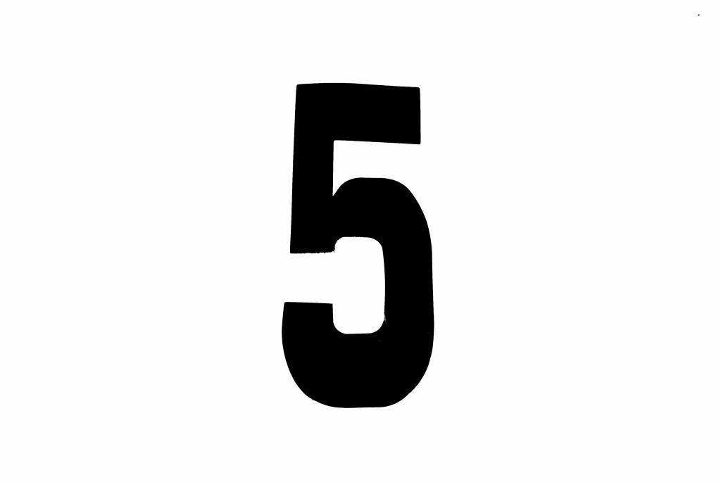 5 BLACK 8No.20cm. EACH image 1