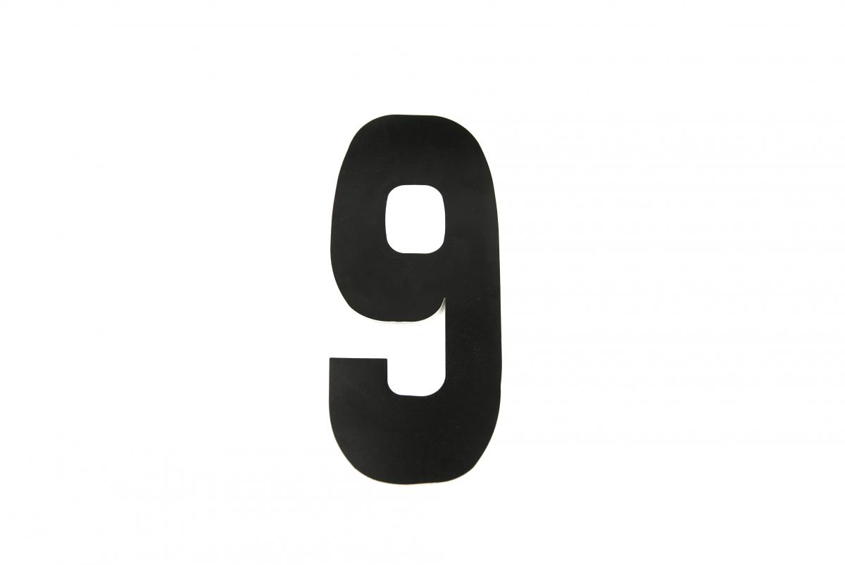 6/9 BLACK 8No.20cm. EACH image 1