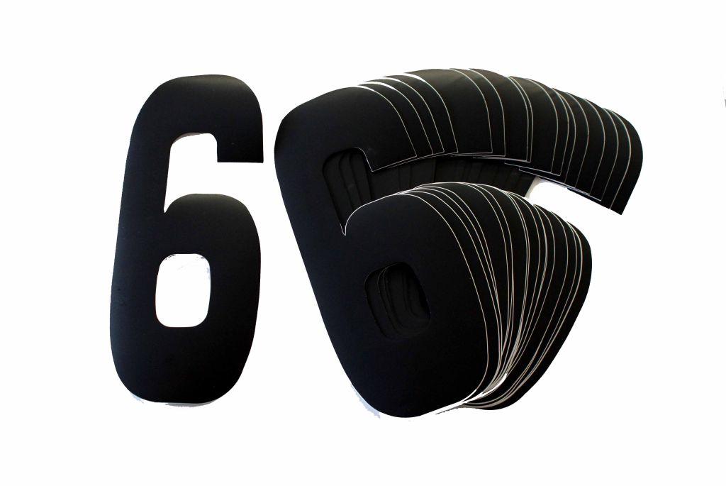 6/9 BLACK 8No.20cm. PACK image 1