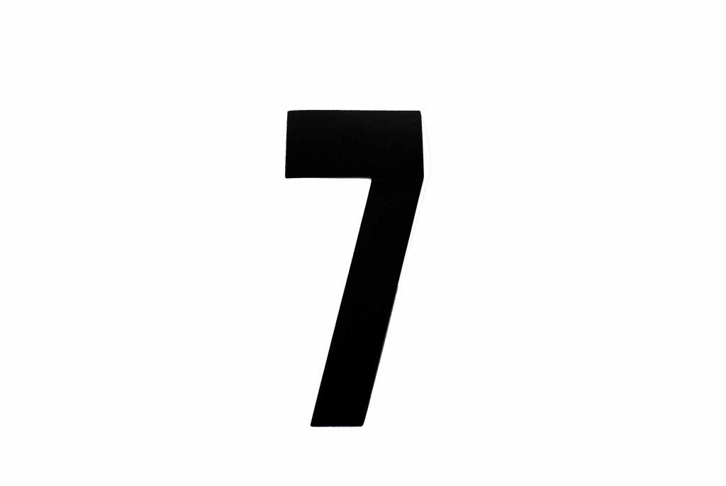 7 BLACK 8No.20cm. EACH image 1