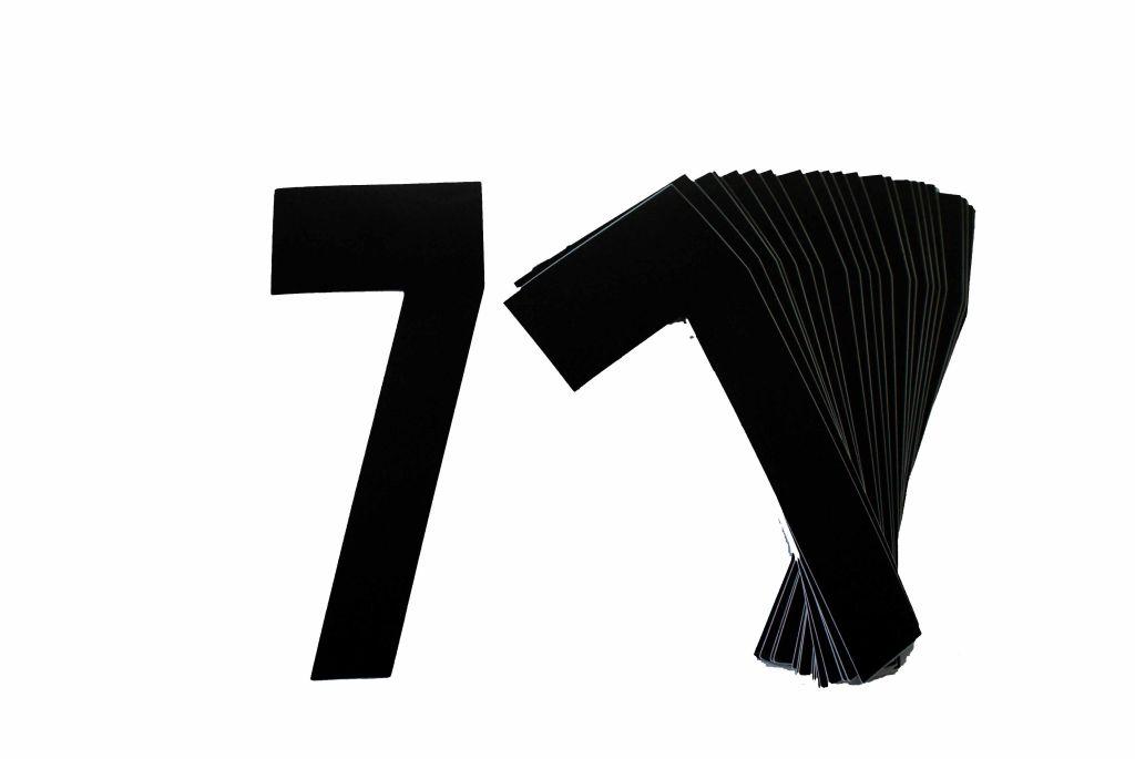7 BLACK 8No.20cm. PACK image 1
