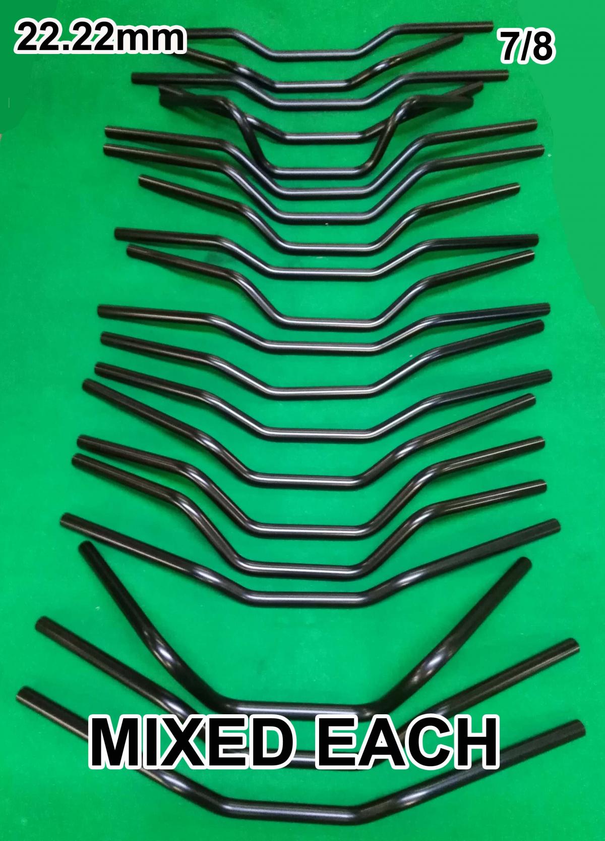 £3+VAT CLASSIC HANDLEBARS BLACK, ROAD MIXED STYLE'S > 7/8''22.22mm image 1