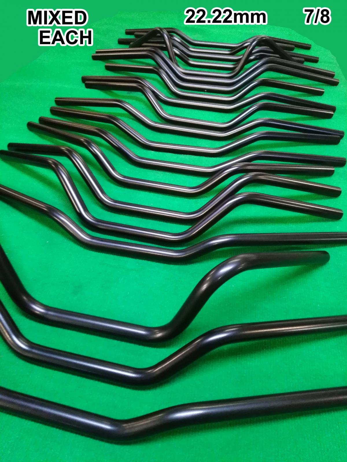 £3+VAT CLASSIC HANDLEBARS BLACK, ROAD MIXED STYLE'S > 7/8''22.22mm thumbnail 2