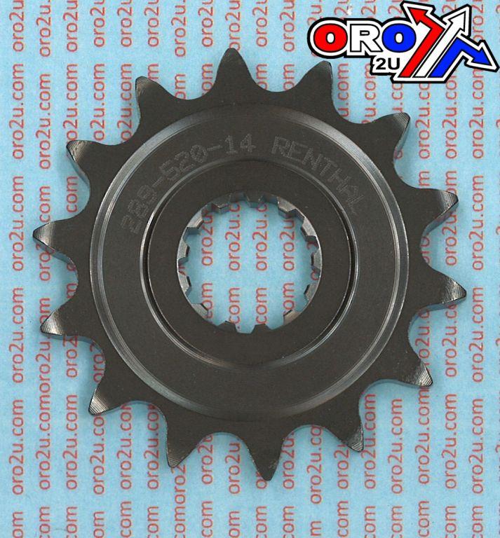 FRONT SPROCKET RENTHAL 289, KAWASAKI YAMAHA 289--520-14P thumbnail 3