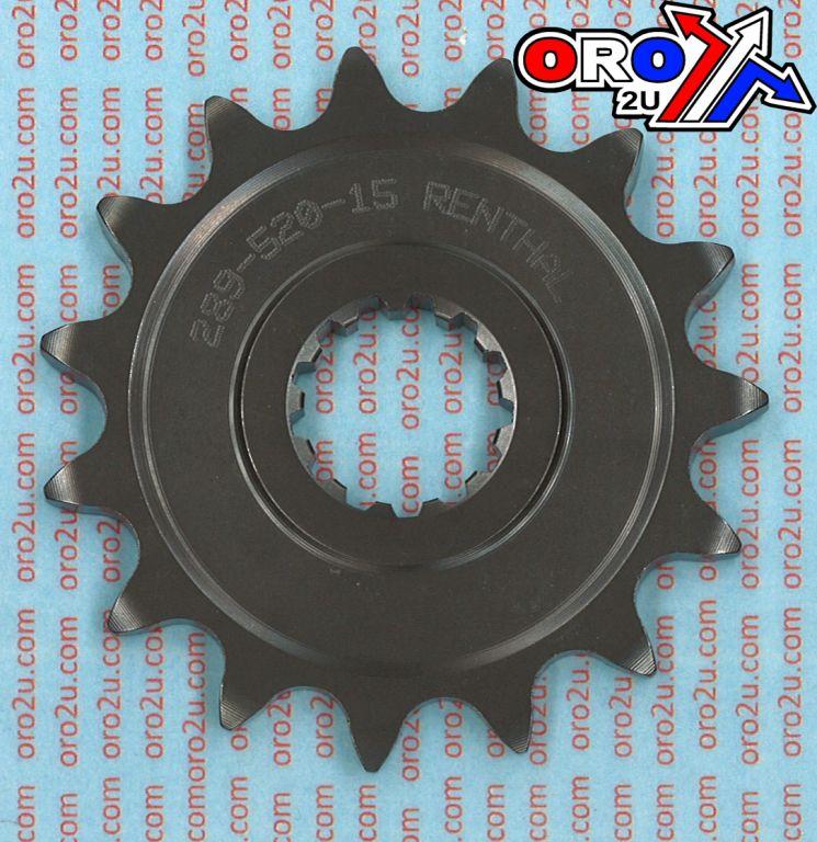 FRONT SPROCKET RENTHAL 289, KAWASAKI/YAMAHA 289-520-15P thumbnail 3