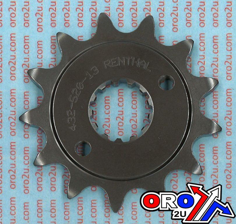 FRONT SPROCKET RENTHAL 432, SUZUKI/KAWASAKI ATV 432--520-13P thumbnail 3