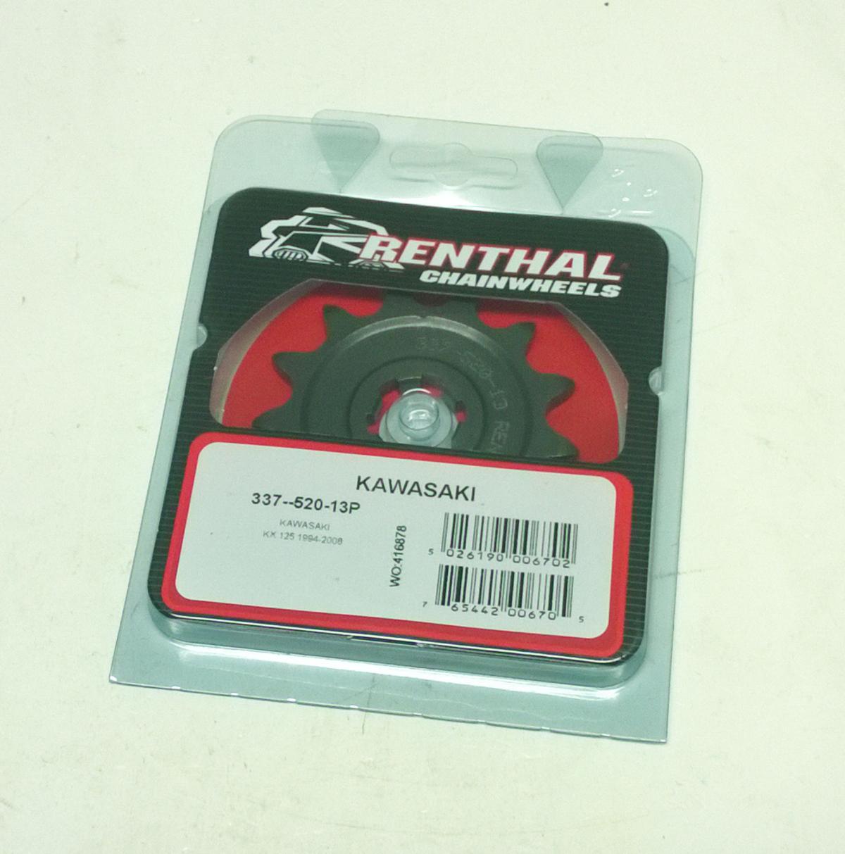FRONT SPROCKET RENTHAL 337, KAWASAKI 337--520-13P thumbnail 2
