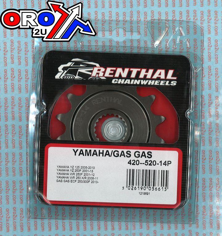 FRONT SPROCKET RENTHAL 492, YAMAHA/GAS GAS 492--520-14P, 492--520-14P thumbnail 5