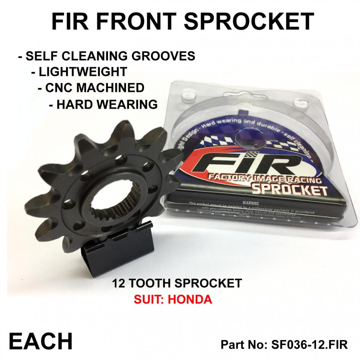 FRONT SPROCKET GROOVE & LIGHT JTF1323, JTF1323.1.12 thumbnail 5
