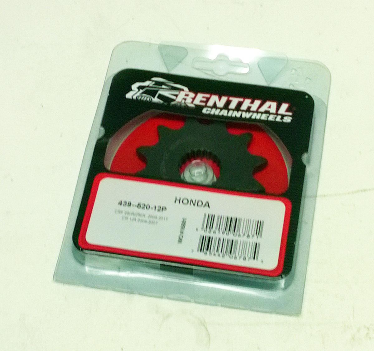 FRONT SPROCKET RENTHAL 439, HONDA 439--520-12P, 43952012 thumbnail 2