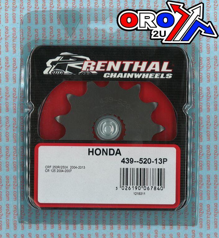 FRONT SPROCKET RENTHAL 439, HONDA 439--520-13P, 43952013 thumbnail 5