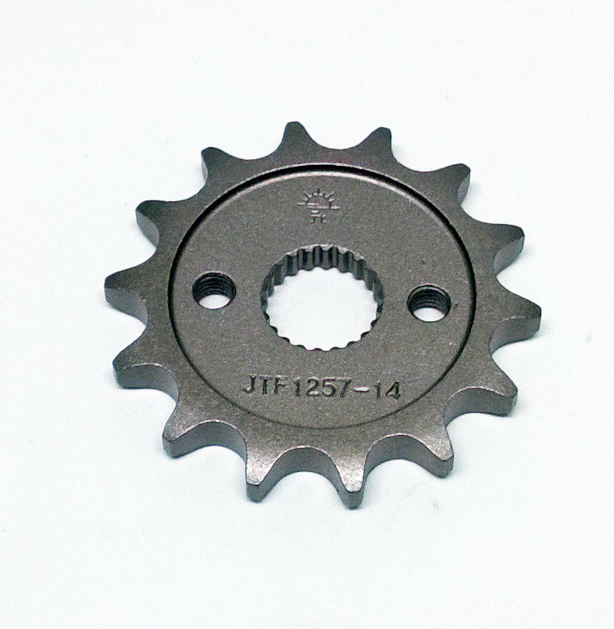 FRONT SPROCKET JTF1257.14 428, CR80/CR85 428 Chain Conversion thumbnail 2