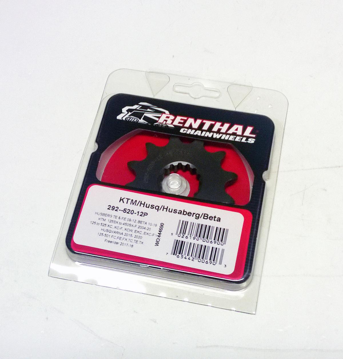 FRONT SPROCKET RENTHAL 292, KTM HUSABERG BETA 292-520-12, 292--520-12P thumbnail 2