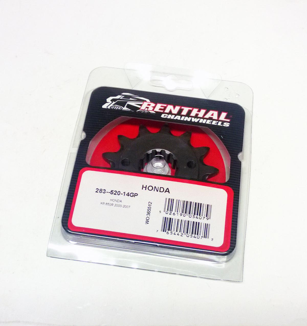 FRONT SPROCKET RENTHAL 283, HONDA 283--520-14GP thumbnail 2