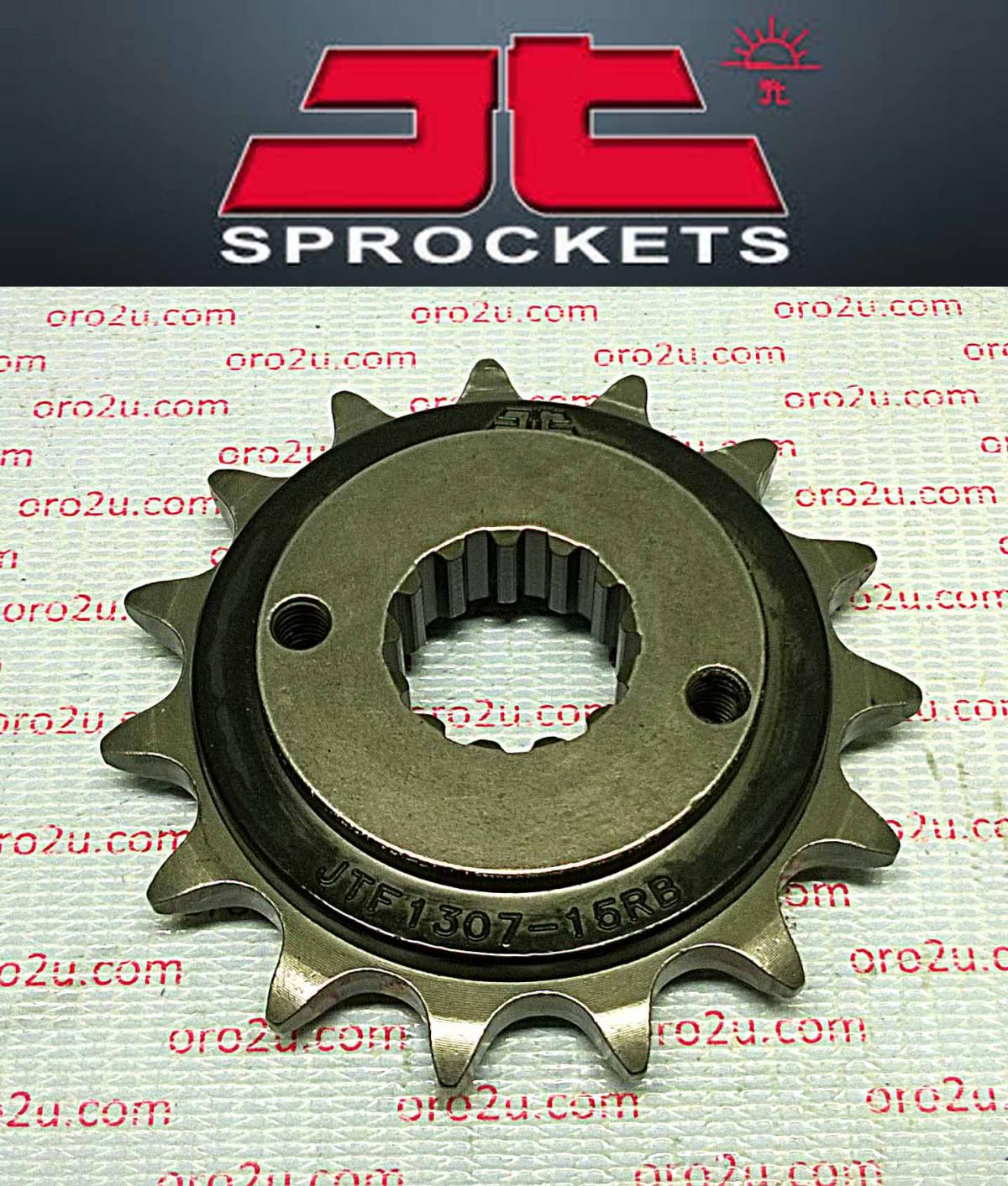 FRONT SPROCKET JTF1307.15RB JT, OE Rubber Cushioned thumbnail 4