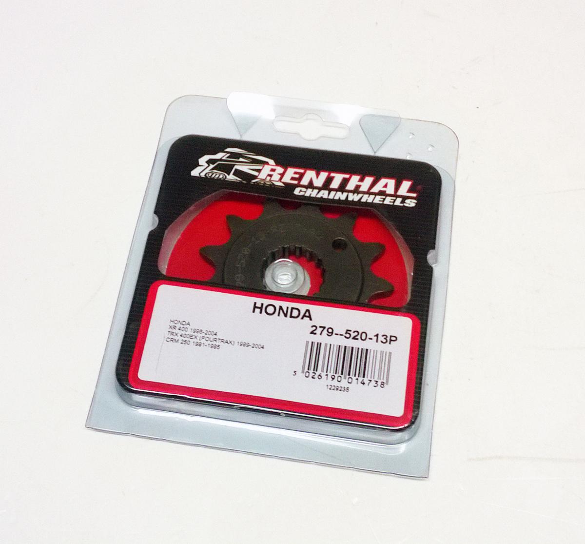 FRONT SPROCKET RENTHAL 279, HONDA 279--520-13P thumbnail 2