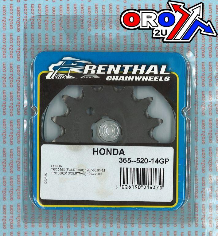 FRONT SPROCKET RENTHAL 365, HONDA 365--520-14GP thumbnail 4