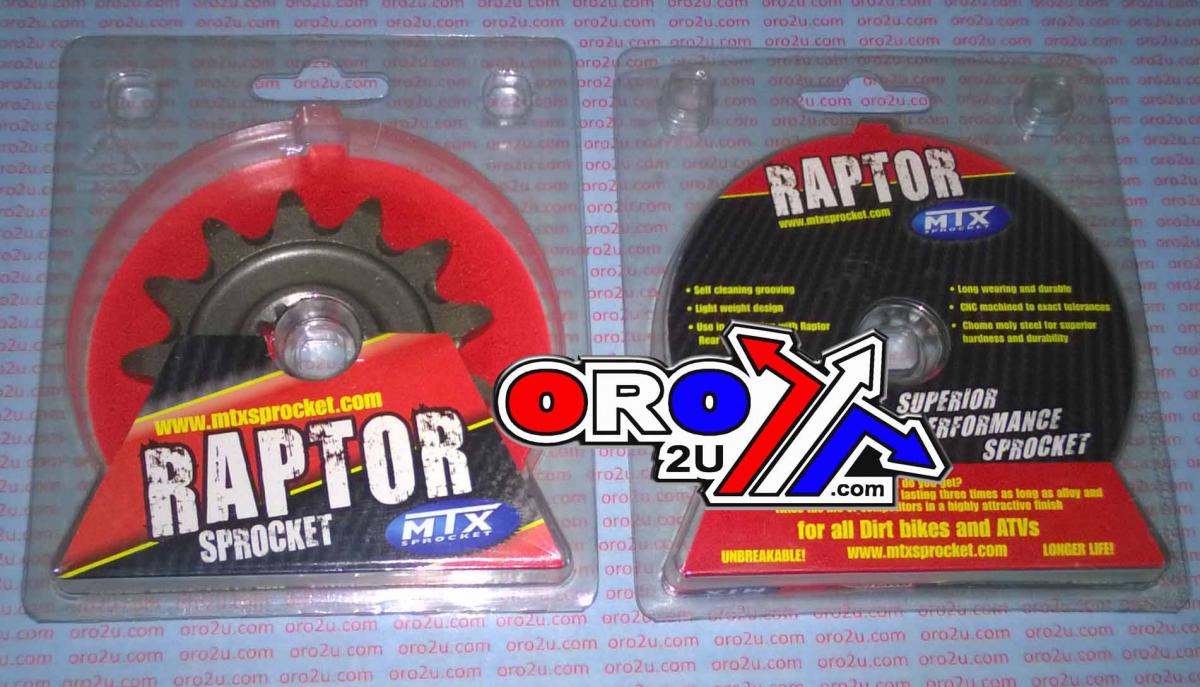 FRONT SPROCKET 1442 RAPTOR LIGHT & SELF CLEANING 10B-442-13 thumbnail 5