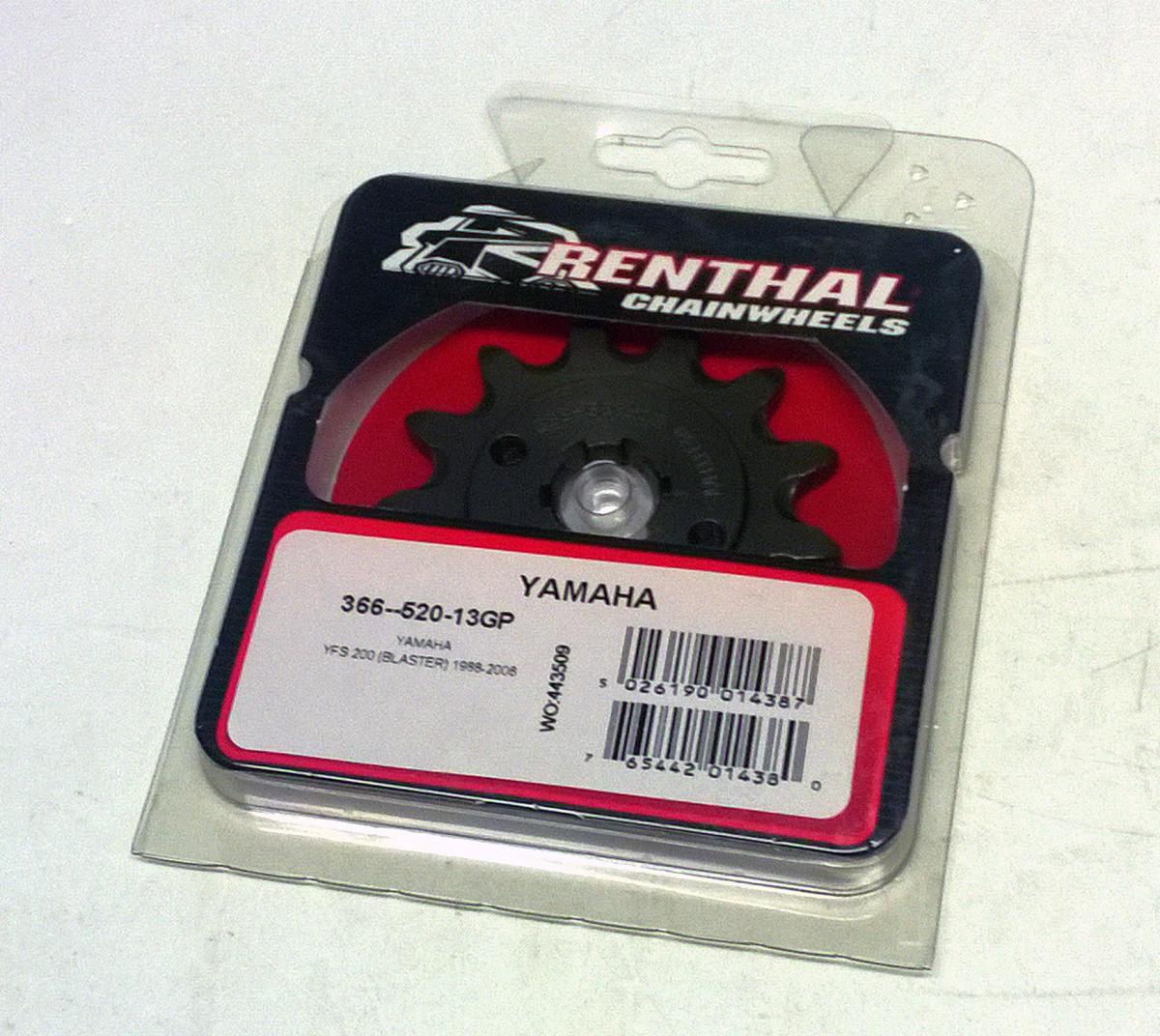 FRONT SPROCKET RENTHAL 366, YAMAHA 366--520-13GP thumbnail 2
