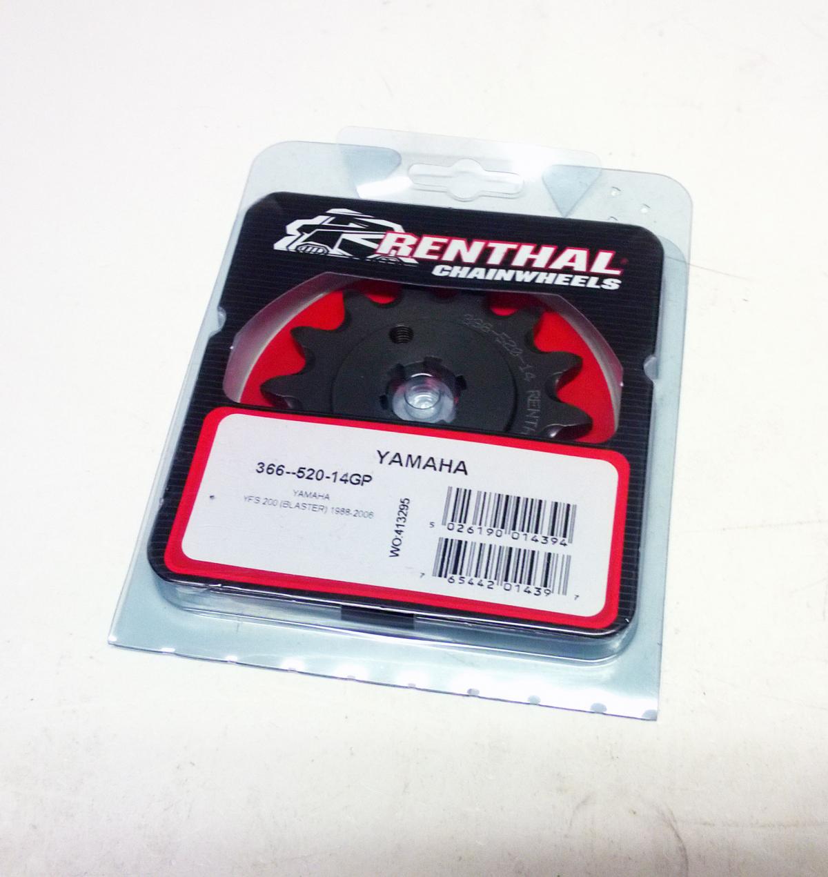 FRONT SPROCKET RENTHAL 366, YAMAHA 366--520-14GP thumbnail 2