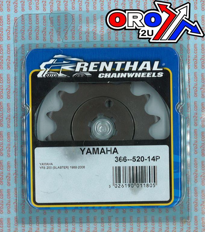 FRONT SPROCKET RENTHAL 366, YAMAHA 366--520-14GP thumbnail 4