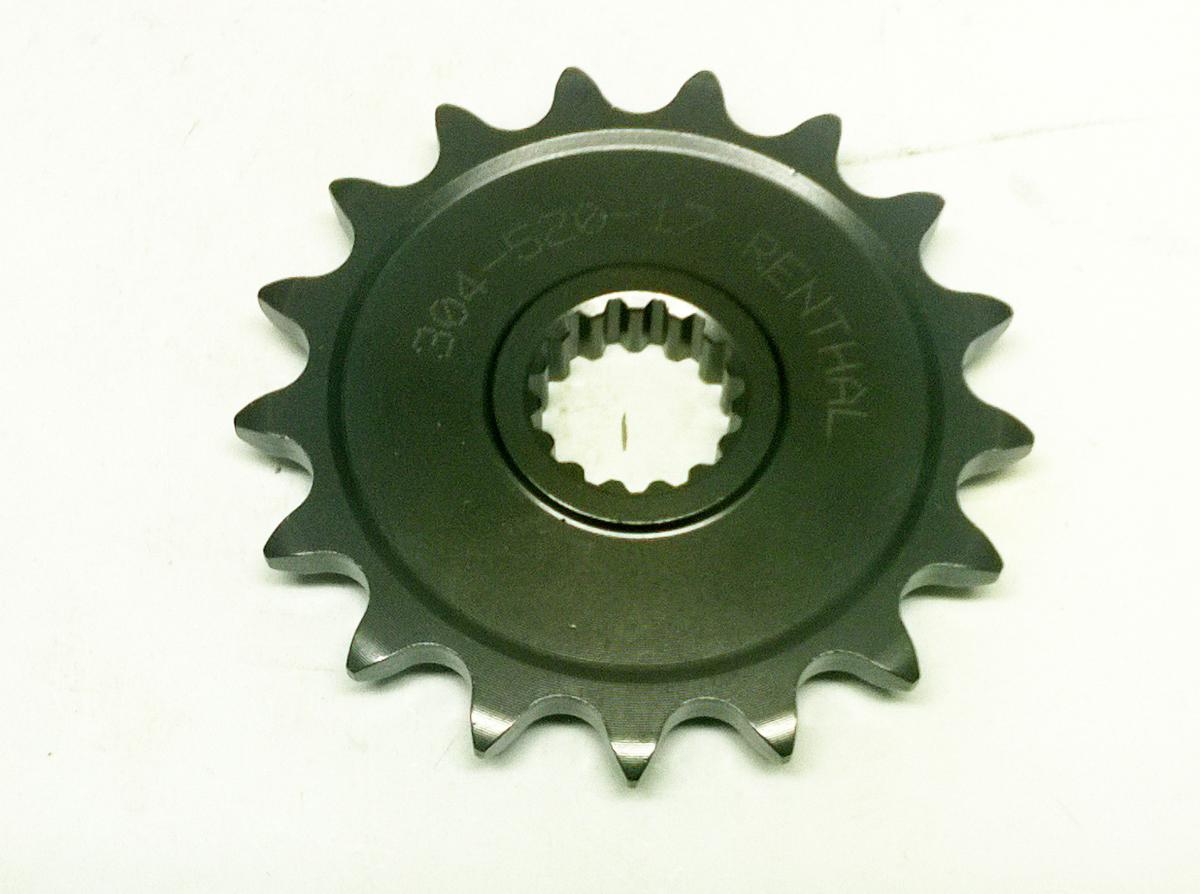 FRONT SPROCKET RENTHAL 304, KTM 304--520-17P image 1