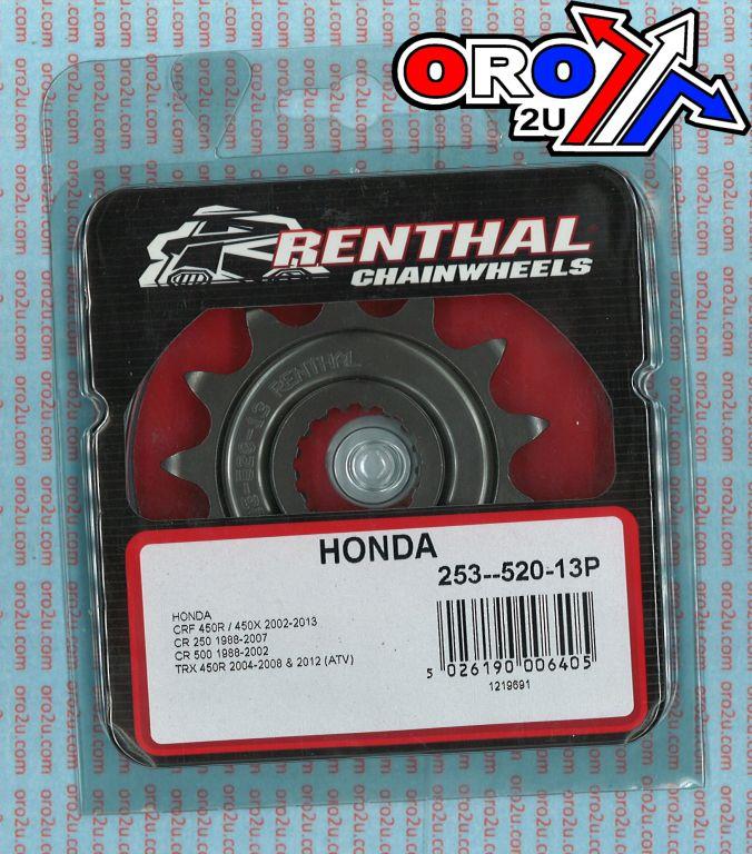 FRONT SPROCKET RENTHAL 253, HONDA 253--520-13P thumbnail 5