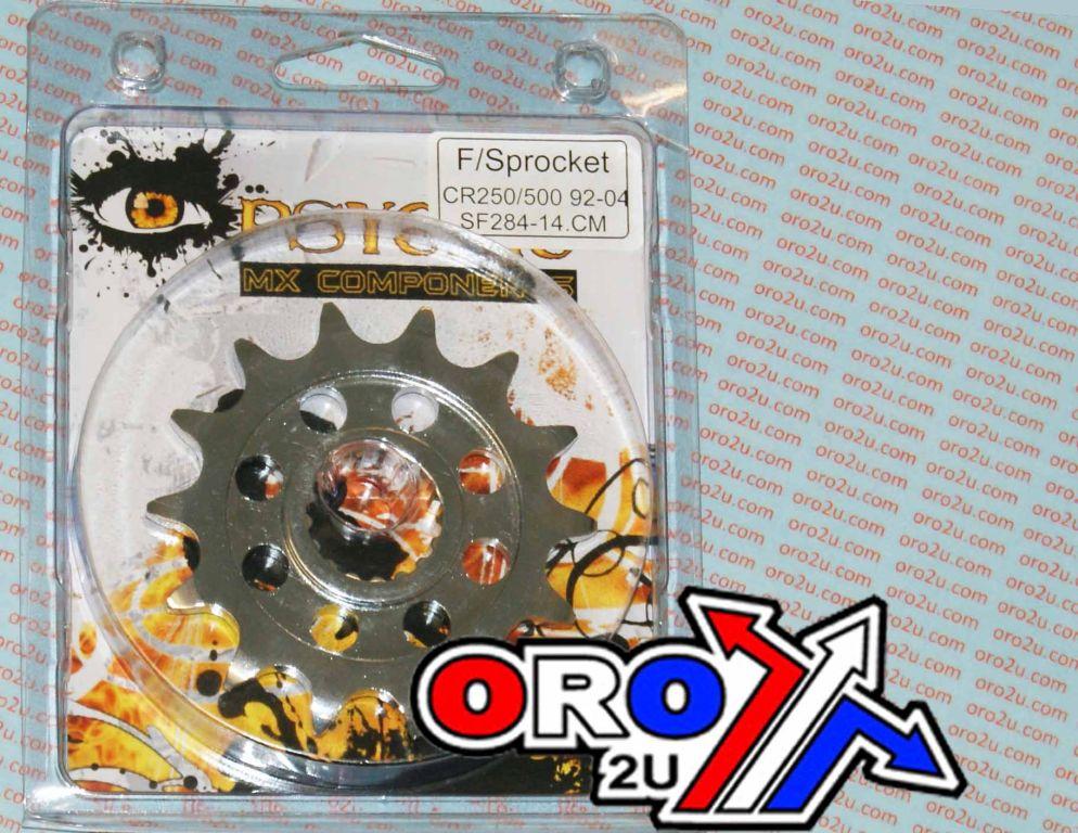 FRONT SPROCKET 14 [JTF284.14] 520, LIGHT CHROMOLLY thumbnail 2