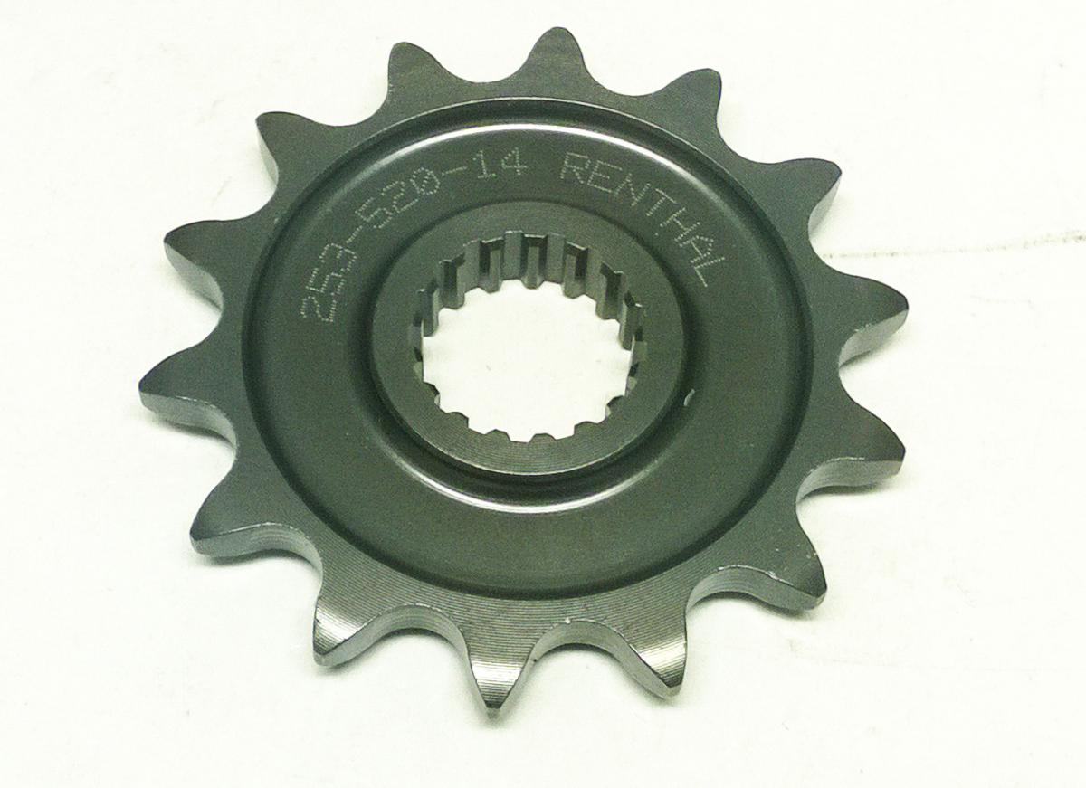 FRONT SPROCKET RENTHAL 253, HONDA 253--520-14P, 253--520-14P image 1