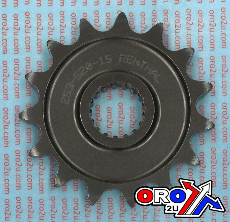 FRONT SPROCKET RENTHAL 253, HONDA 253--520-15P thumbnail 3