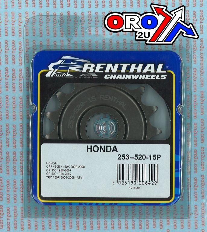 FRONT SPROCKET RENTHAL 253, HONDA 253--520-15P thumbnail 4