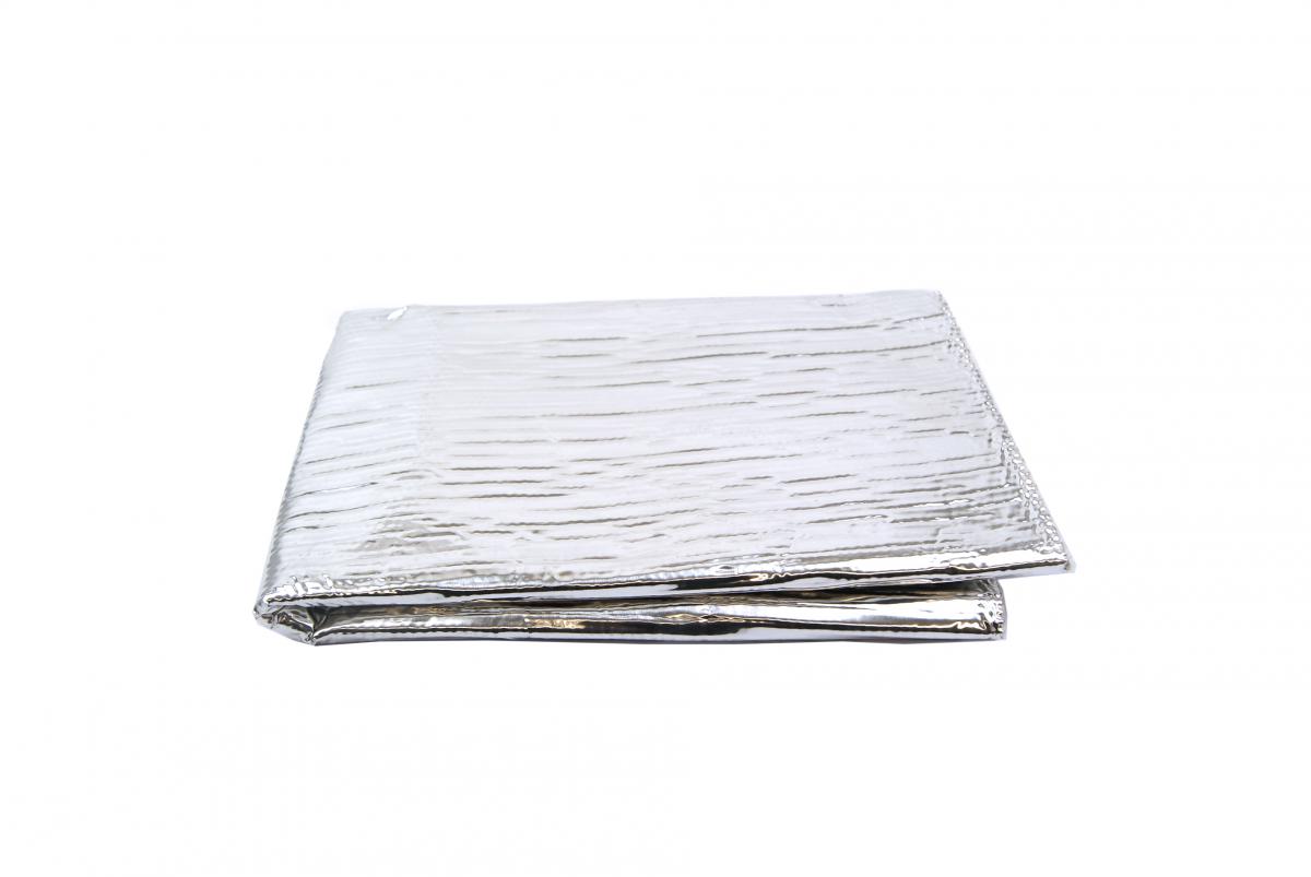 EXHAUST FOIL HEAT SHIELD 18x18 CERAMIC 3M ADHESIVE thumbnail 2