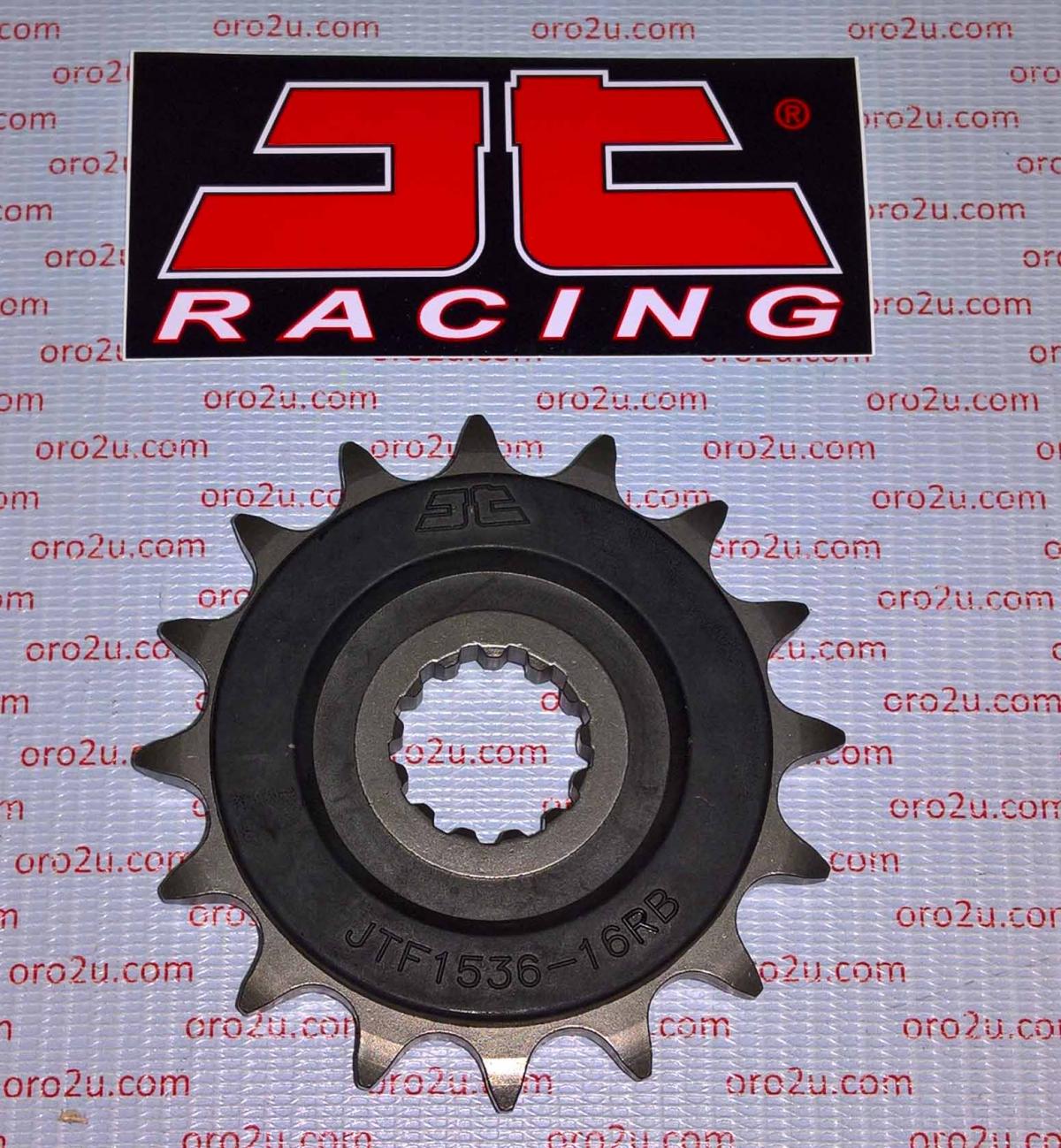 FRONT SPROCKET JTF1536.16RB JT, OE Rubber Cushioned thumbnail 2
