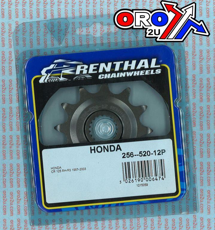 FRONT SPROCKET RENTHAL 256, HONDA 256--520-12P thumbnail 5