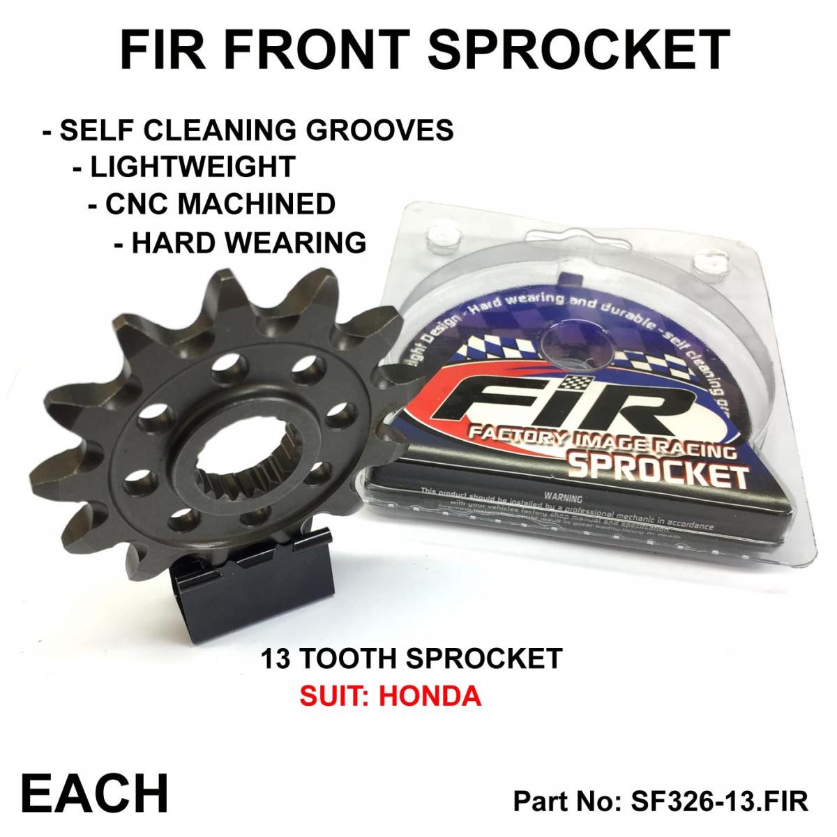 FRONT SPROCKET GROOVE & LIGHT JRF326, JTF326.1.13 thumbnail 5