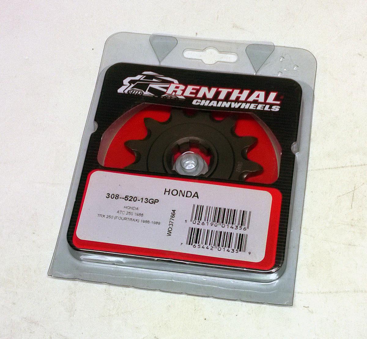 FRONT SPROCKET RENTHAL 308, 308--520-13GP ATV ONLY thumbnail 2