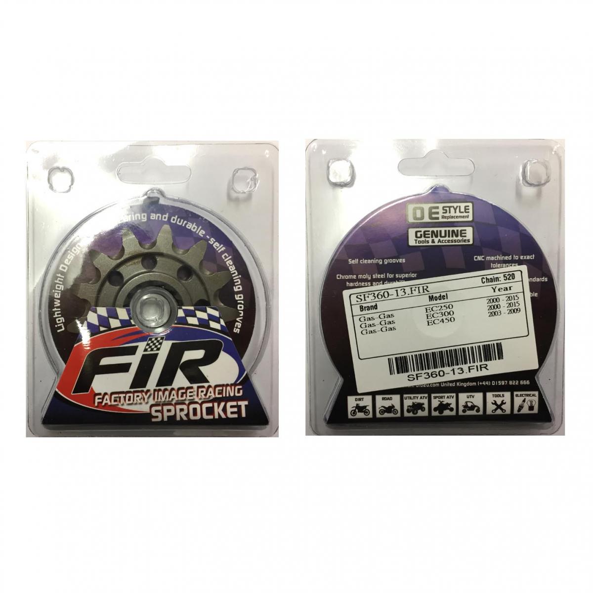FRONT SPROCKET GROOVE & LIGHT JRF715, JTF715.1.13 SF715-13 thumbnail 2