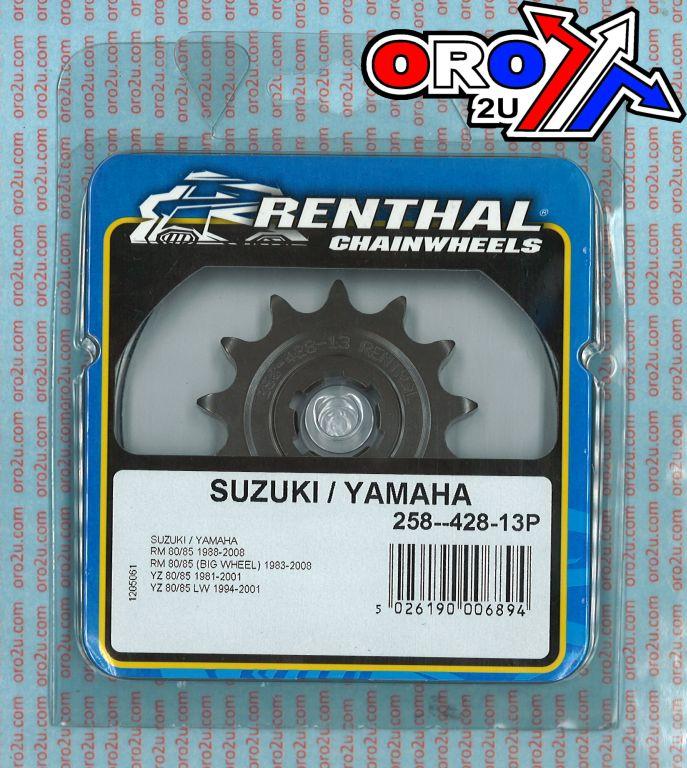 FRONT SPROCKET RENTHAL 258, SUZUKI/YAMAHA 258--428-13P thumbnail 5