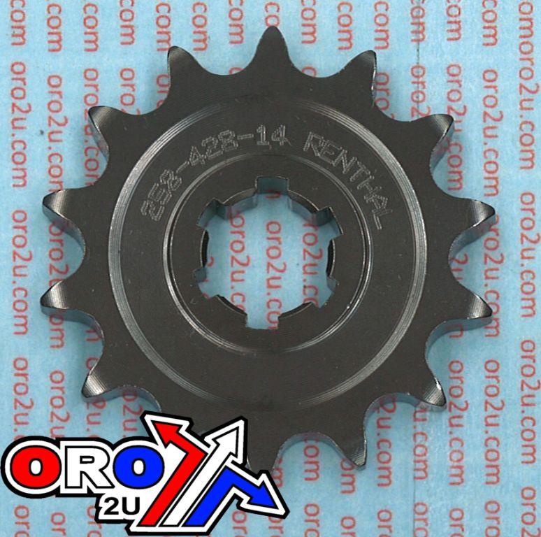 FRONT SPROCKET RENTHAL 258, SUZUKI/YAMAHA 258--428-14P, 258--428-14P thumbnail 3