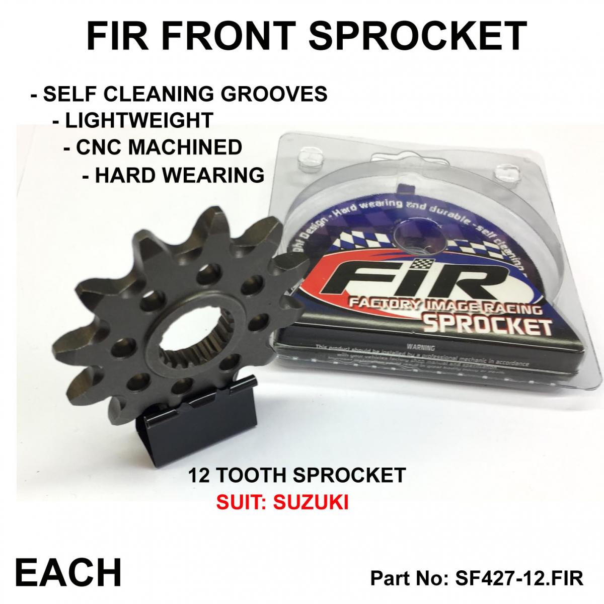 FRONT SPROCKET GROOVE & LIGHT JRF427, JTF427.1.12 thumbnail 5