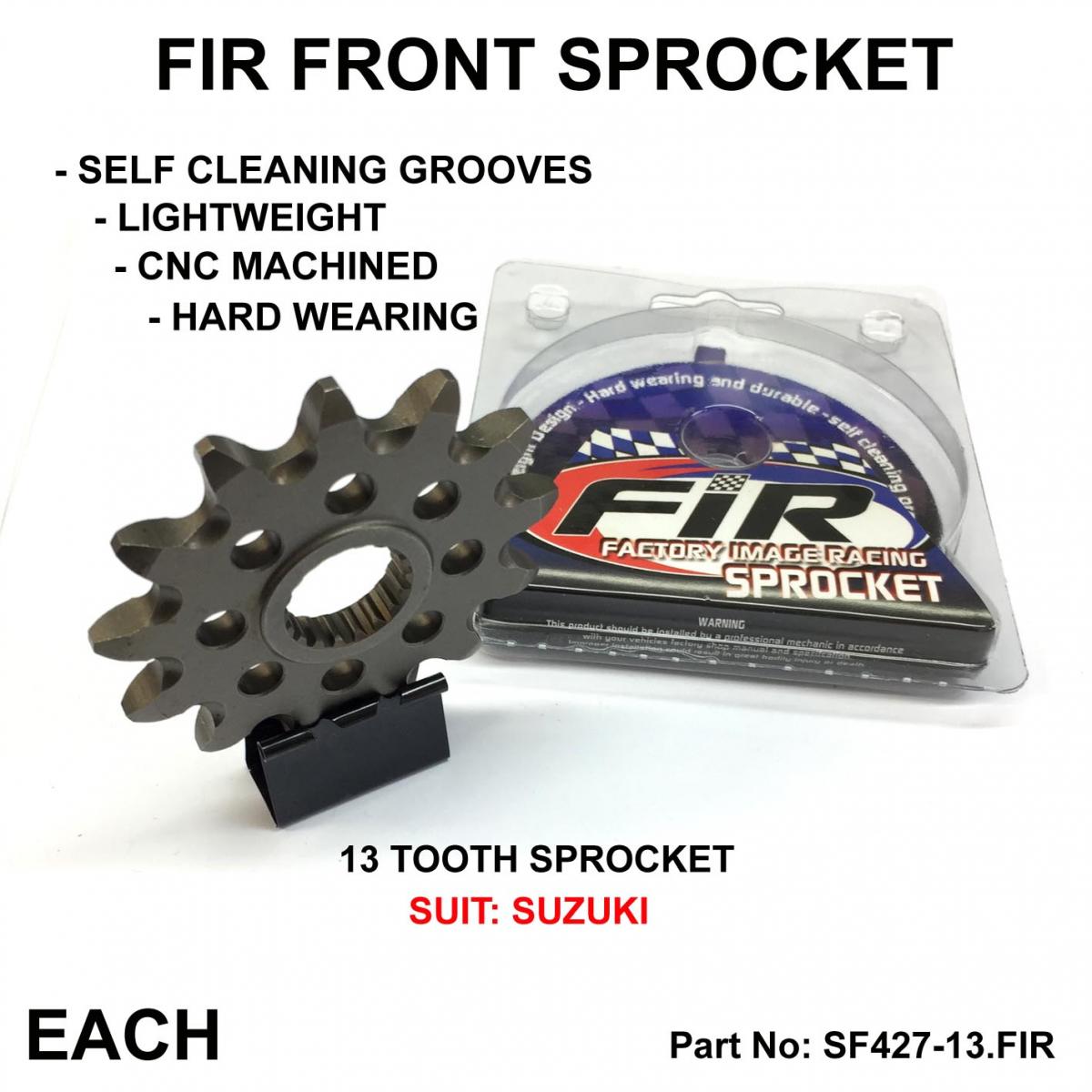 FRONT SPROCKET GROOVE & LIGHT JRF427, JTF427.1.13 thumbnail 5