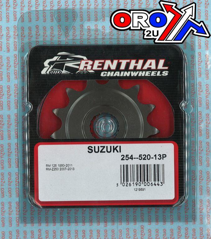 FRONT SPROCKET RENTHAL 427, SUZUKI 254--520-13P thumbnail 4