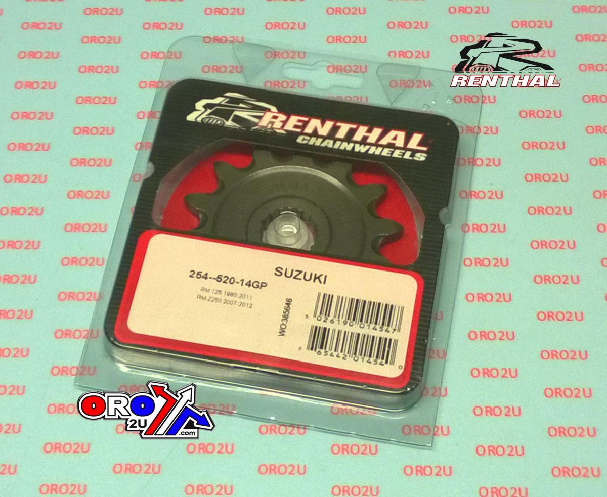 FRONT SPROCKET RENTHAL 427, SUZUKI 254--520-14GP thumbnail 4