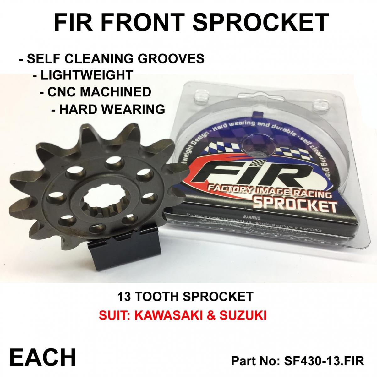 FRONT SPROCKET GROOVE & LIGHT JRF430, JTF430.1.13 thumbnail 5