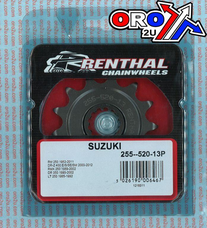 FRONT SPROCKET RENTHAL 255, SUZUKI 255--520-13P thumbnail 5