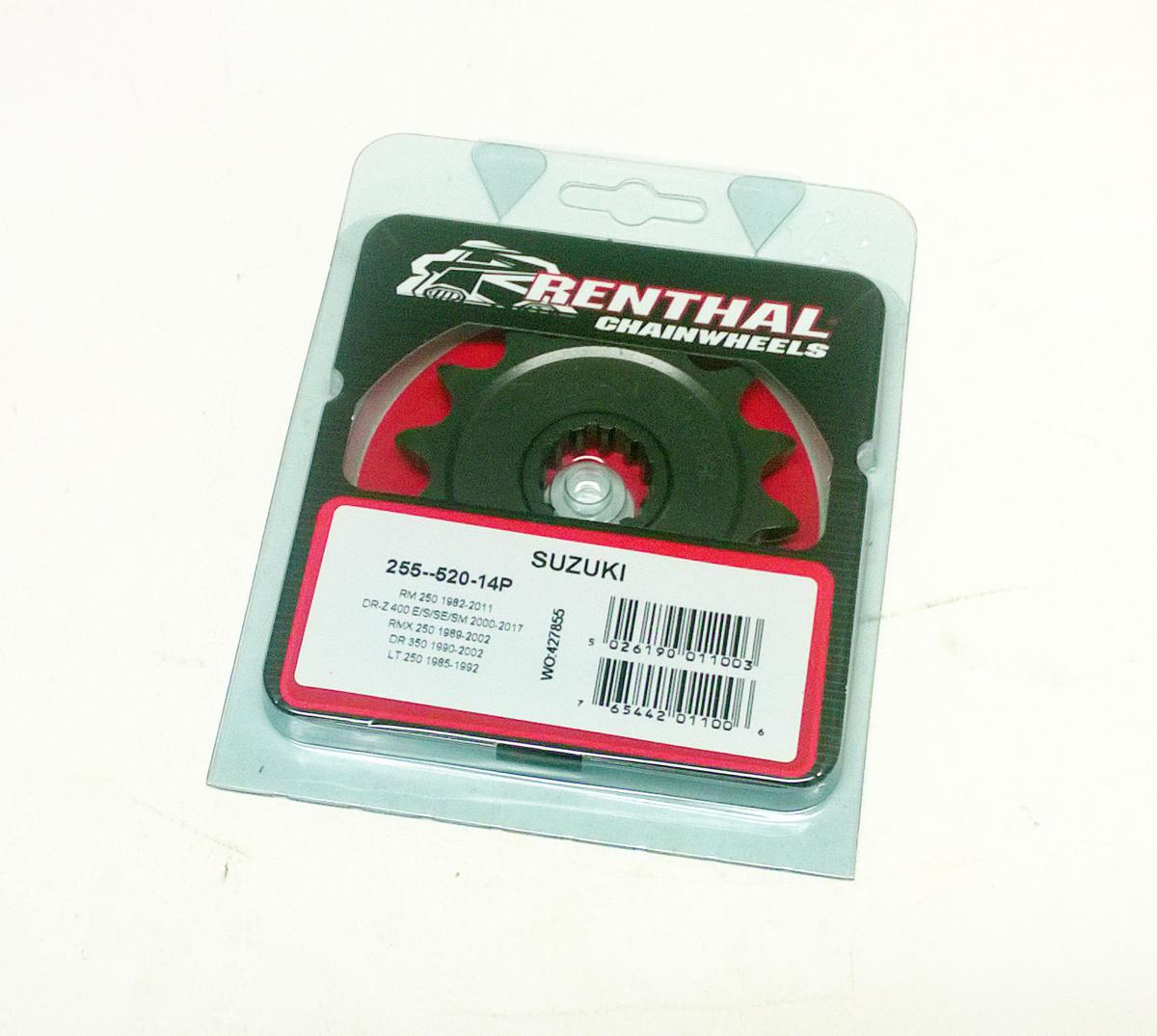 FRONT SPROCKET RENTHAL 255, SUZUKI 255--520-14P, 255--520-14P thumbnail 2