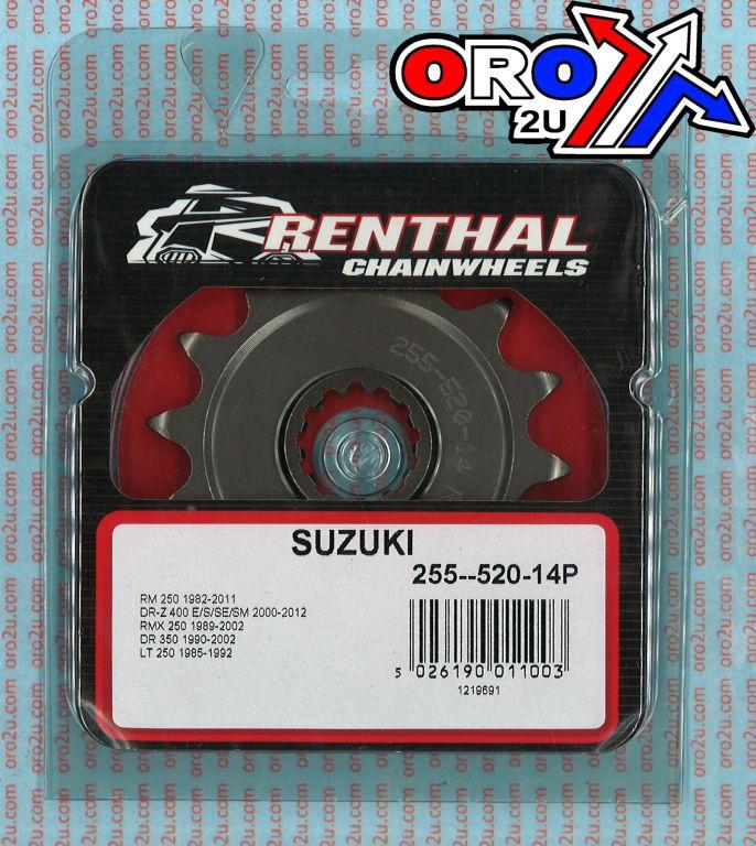 FRONT SPROCKET RENTHAL 255, SUZUKI 255--520-14P, 255--520-14P thumbnail 5