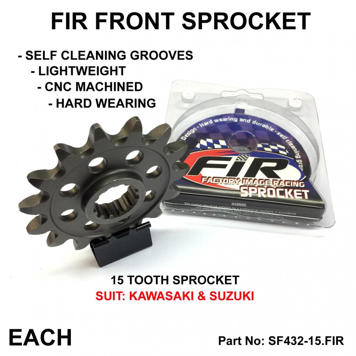 FRONT SPROCKET GROOVE & LIGHT JRF432, JTF432.1.15 thumbnail 5
