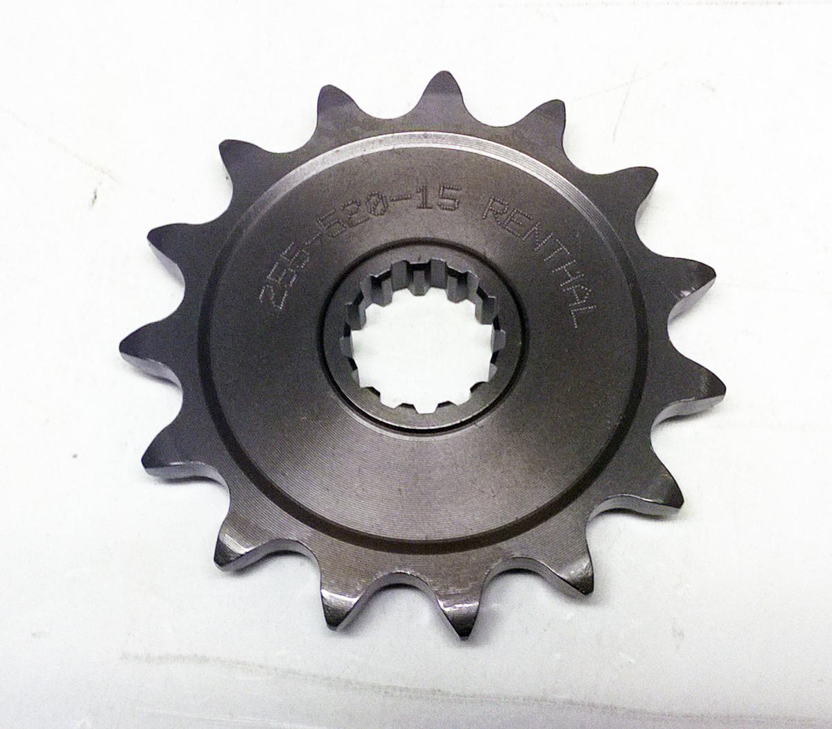 FRONT SPROCKET RENTHAL 255, SUZUKI 255--520-15P image 1